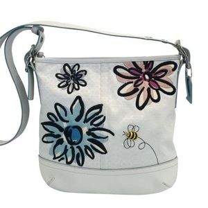 COACH Floral Embroidery Purse